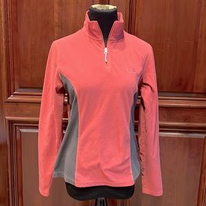 The North Face 3/4 zip fleece pullover